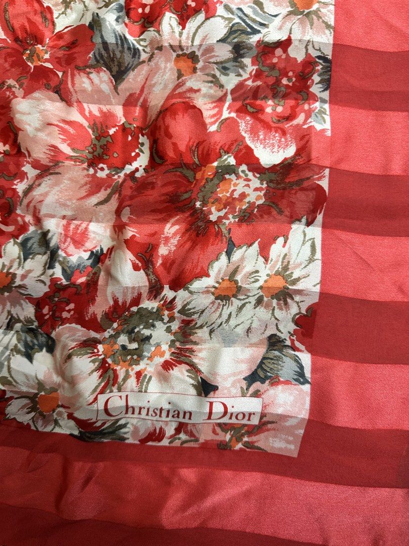 Christian Dior Scarf ( 86 x 86 cm
