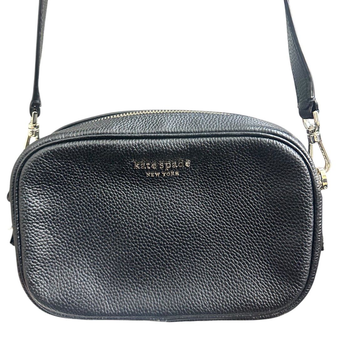 Kate Spade black leather camera/crossbody bag Main image