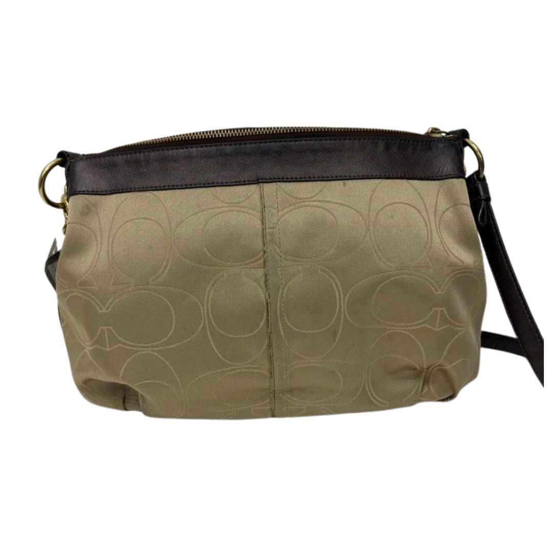 Coach Khaki Signature Logo Shoulder Bag Secondary image