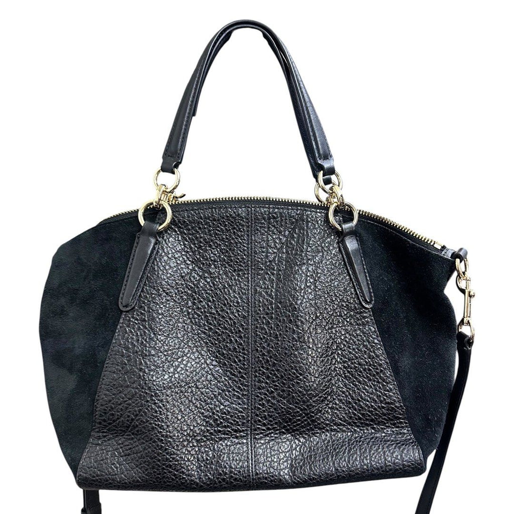 Coach Leather Tote Bag with Sling
