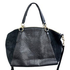 Coach Leather Tote Bag with Sling