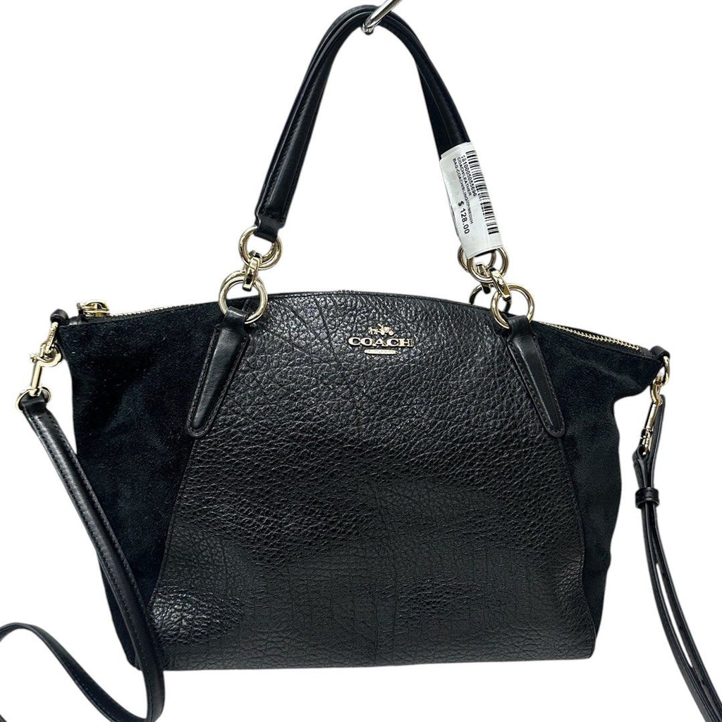Coach Leather Tote Bag with Sling