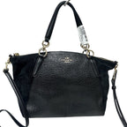 Coach Leather Tote Bag with Sling