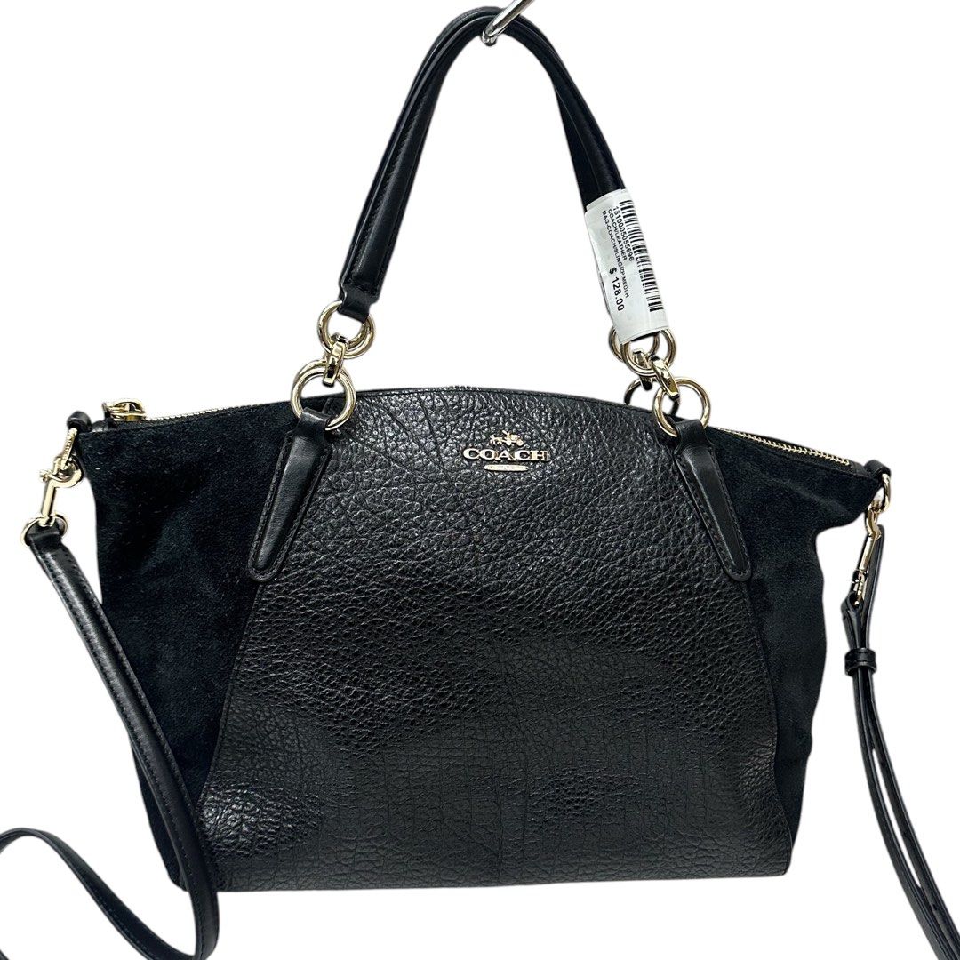 Coach Leather Tote Bag with Sling