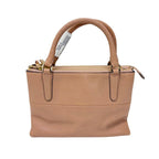 Coach Leather Pink Tote Bag with Shoulder Strap