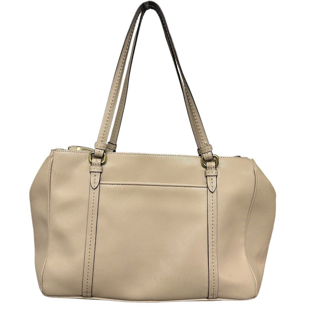 Coach Leather Shoulder Tote Bag