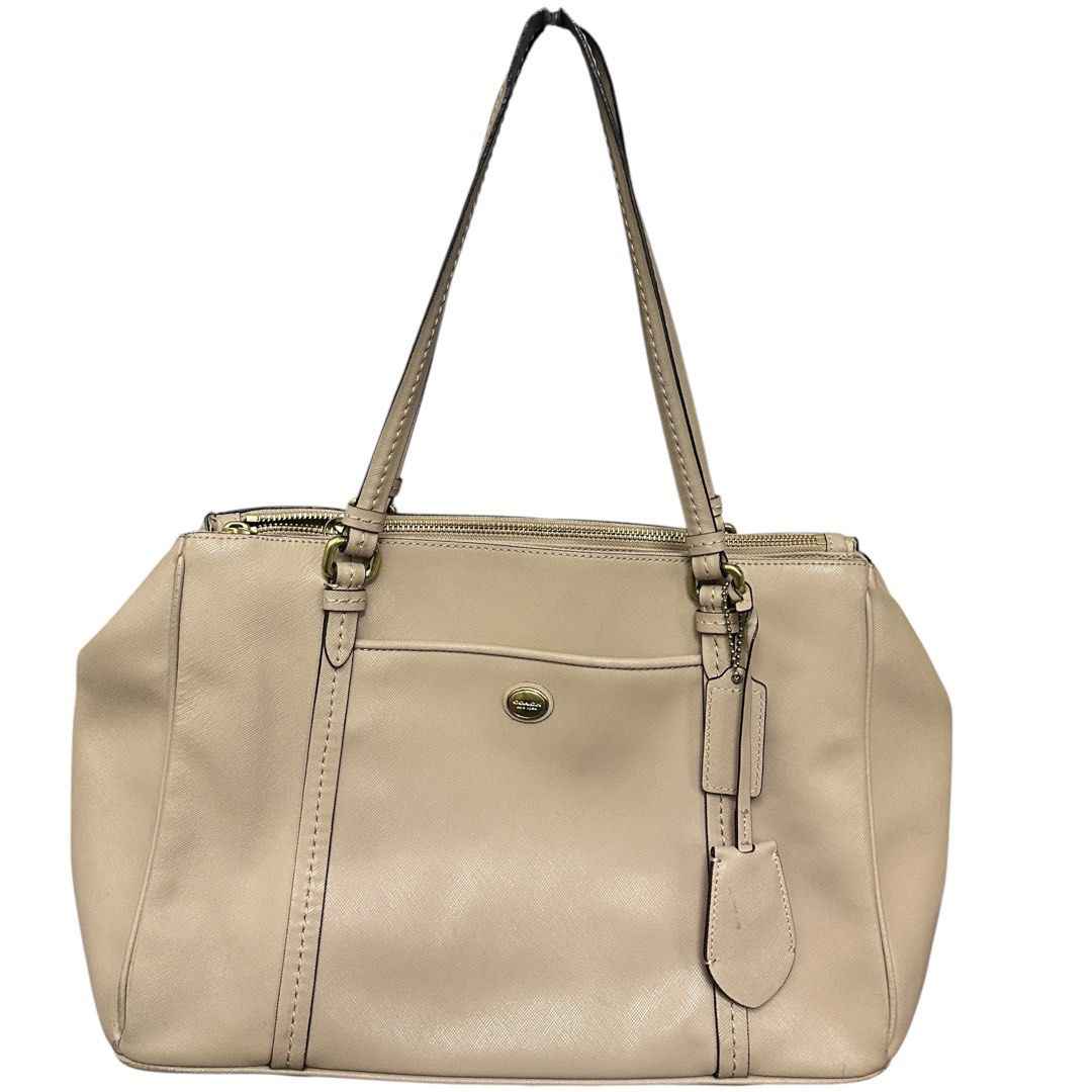 Coach Leather Shoulder Tote Bag Main image