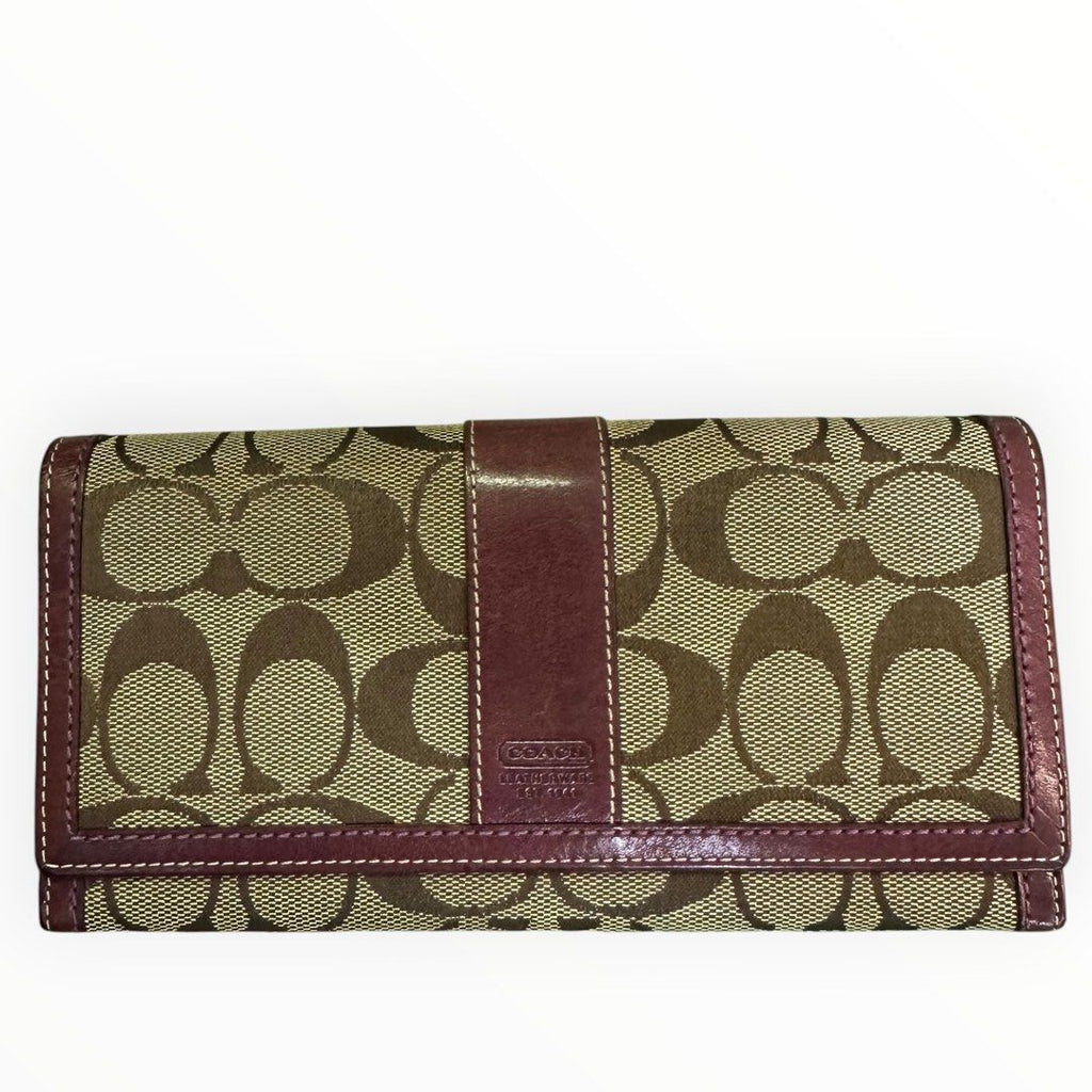 Coach Long Wallet