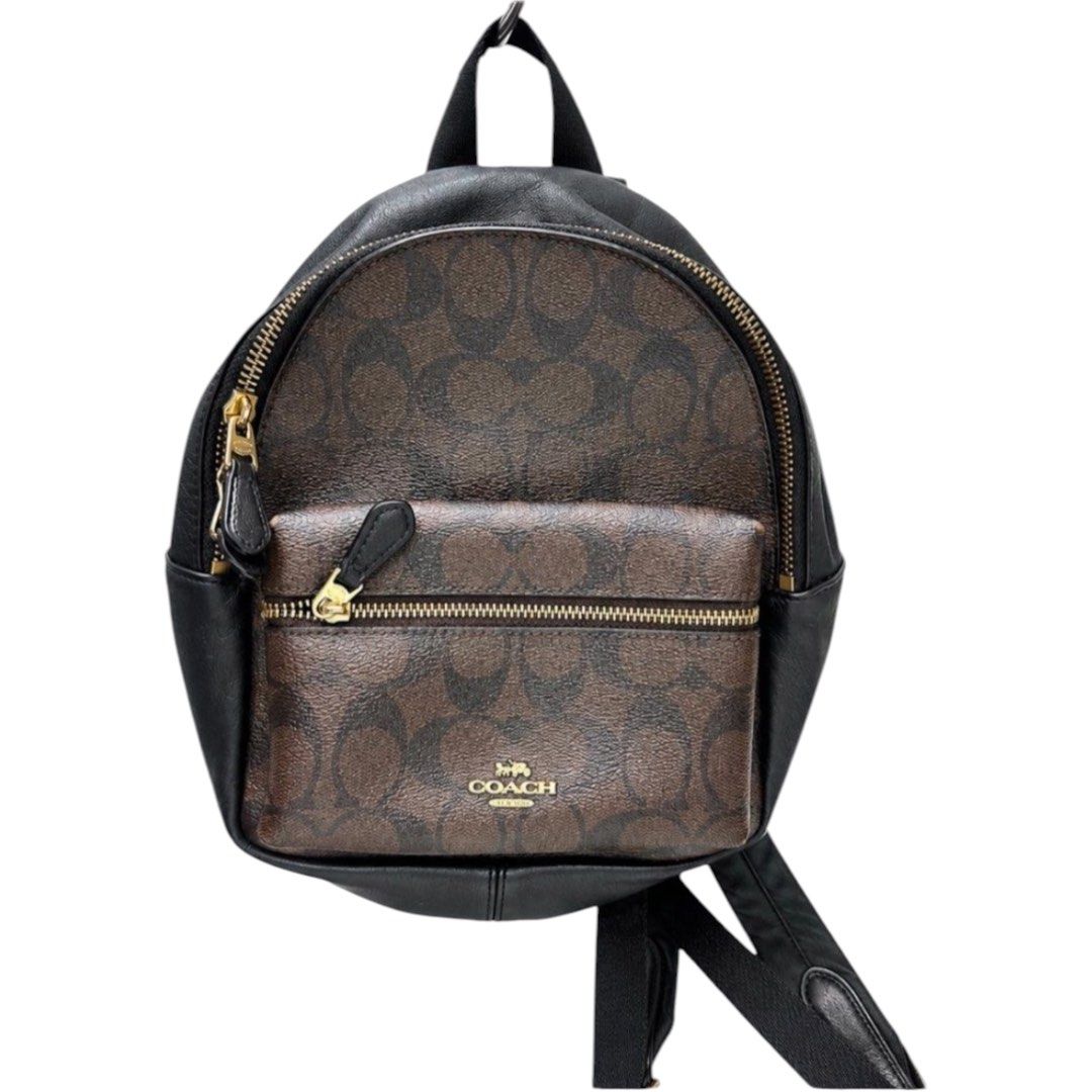 COACH F58315 BACKPACK MINI DARK BROWN Main image