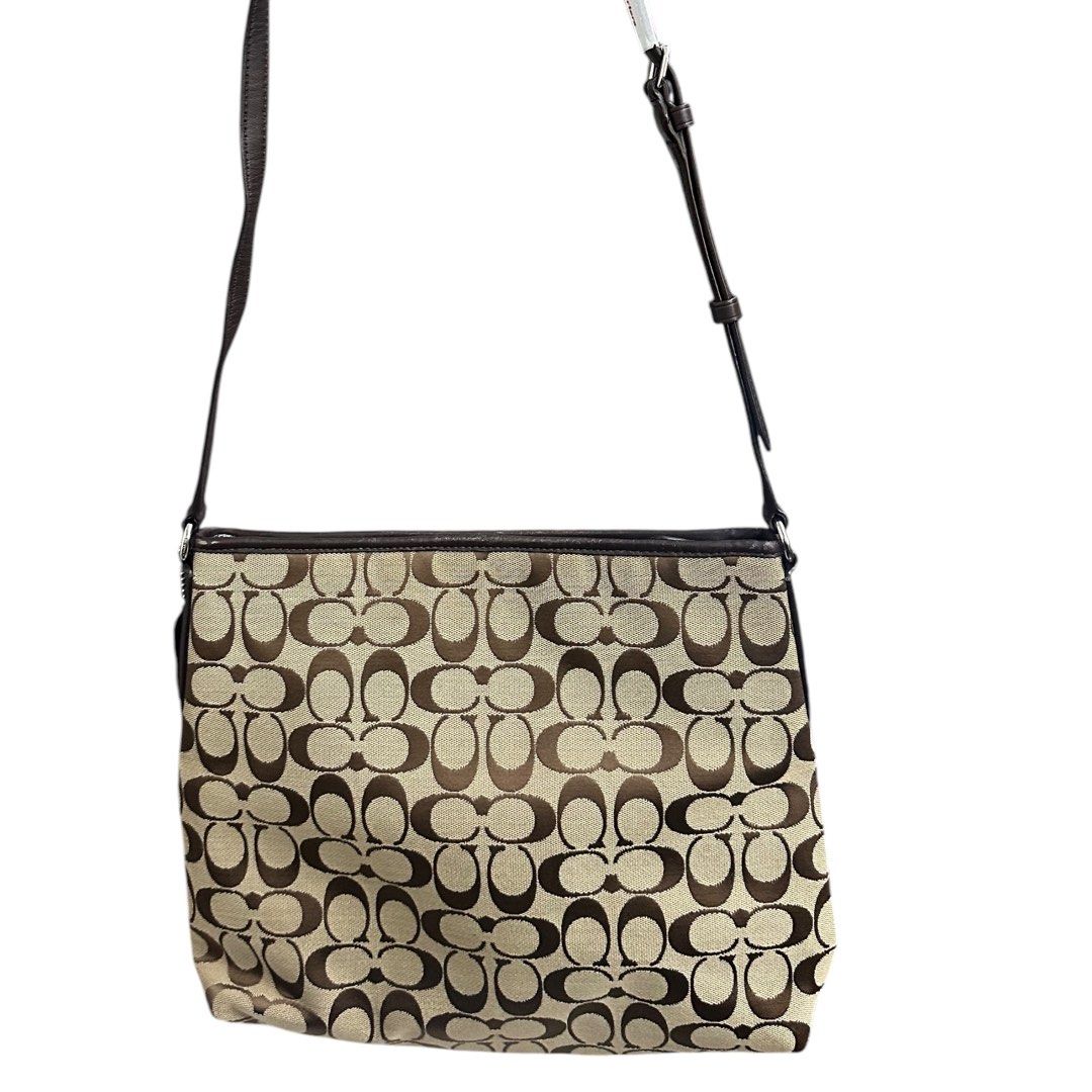 Coach   Signature Crossbody Bag – Khaki Brow
