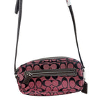 Coach 6078 Shoulder Bag-Plum Red
