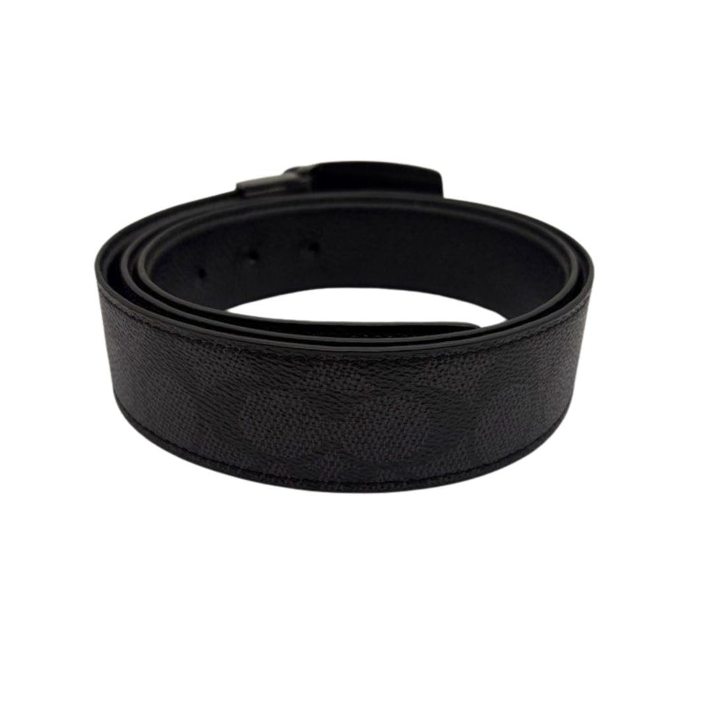 Coach Signature Men’s Leather Belt