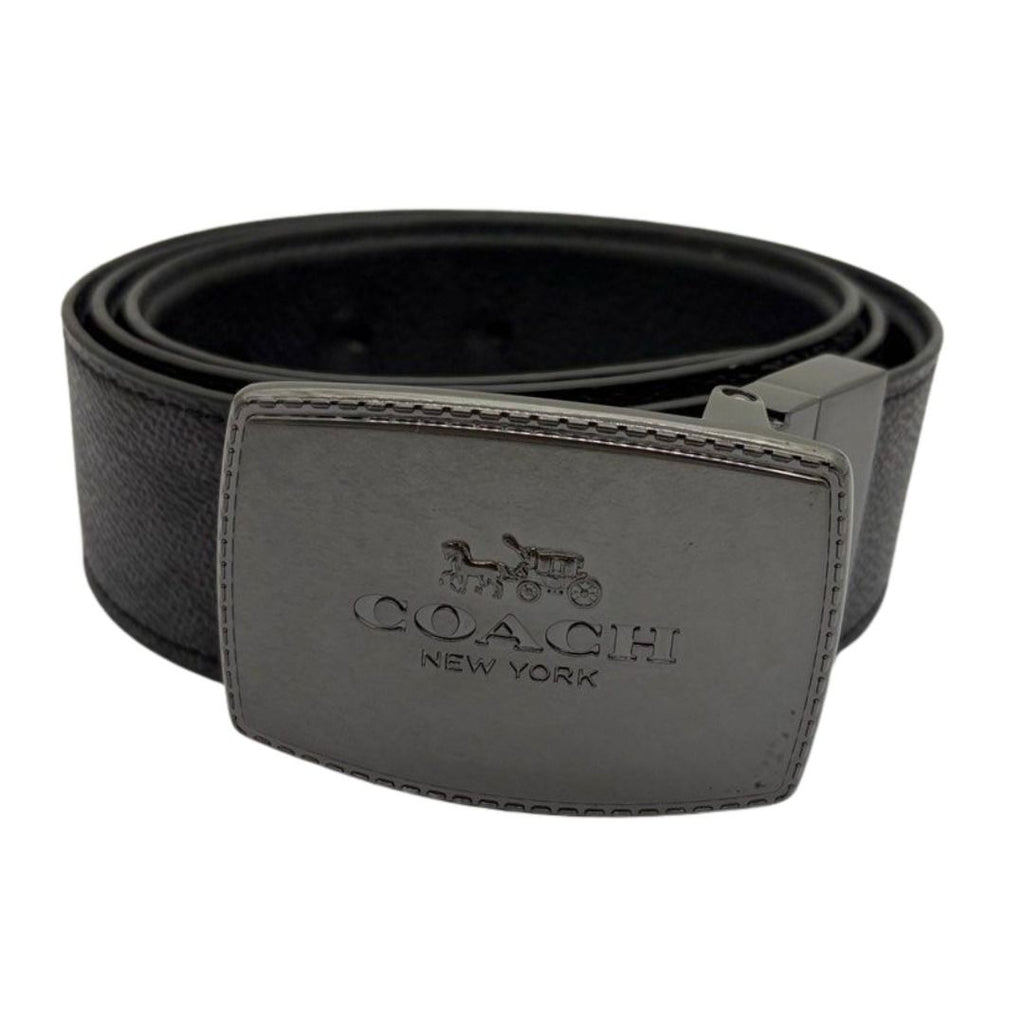 Coach Signature Men’s Leather Belt