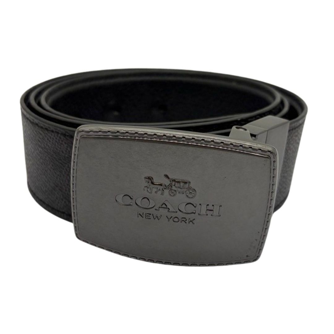 Coach Signature Men’s Leather Belt