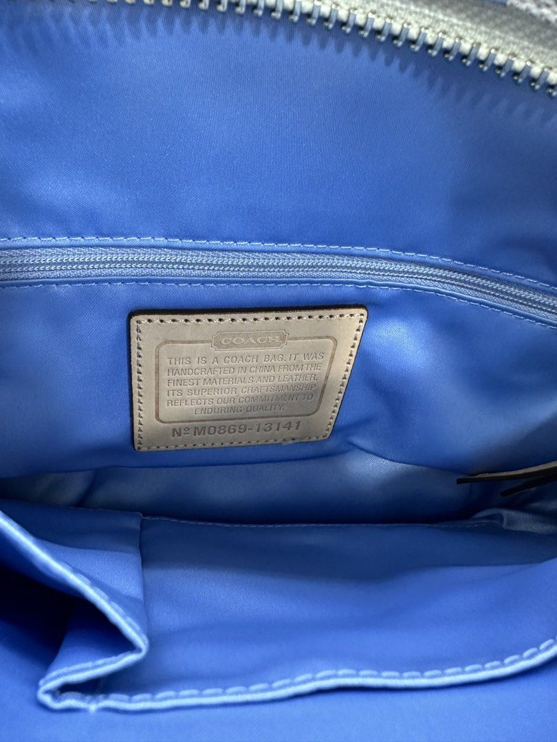 Coach Signature Print Shoulder & Crossbody Bag