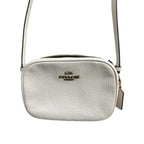 Coach Leather Sling Bag, White
