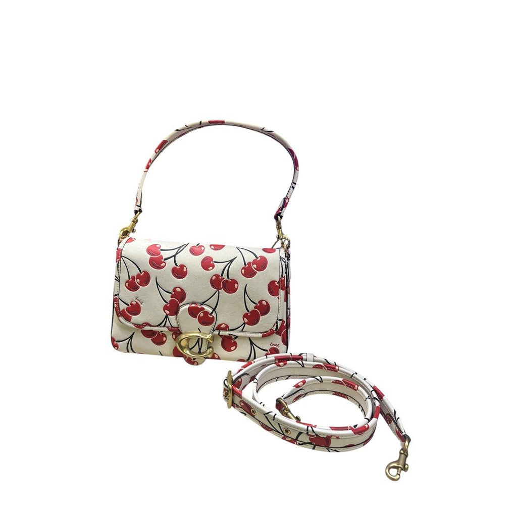 Coach Tabby Shoulder Bag with Cherry Print