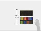 Conté a Paris 50209 Artist's Chalk Soft Pastels Assorted Colours Set of 40