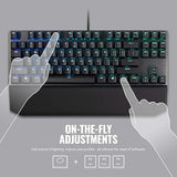 Cooler Master MK-730-GKCM1-US Tenkeyless Gaming Mechanical Keyboard, MX Brown Switch, Ten-Keyless