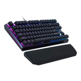 Cooler Master MK-730-GKCM1-US Tenkeyless Gaming Mechanical Keyboard, MX Brown Switch, Ten-Keyless