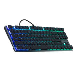 Cooler Master SK-630-GKLR1-US Tenkeyless Mechanical Keyboard with Cherry MX Low Profile Switches in Brushed Aluminum Design