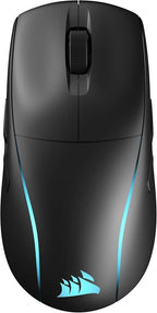 CORSAIR CH-931D010-AP M75 WIRELESS Lightweight RGB Gaming Mouse, Supports iCUE for FPS, 3.1 oz (89 g), 26000 DPI with QUICKSTRIKE, Bluetooth/SLIPSTREAM Wireless Connection, Black