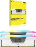 CORSAIR VENGEANCE RGB DDR5 32GB (2x16GB) 5200Mhz C40 1.25V - White