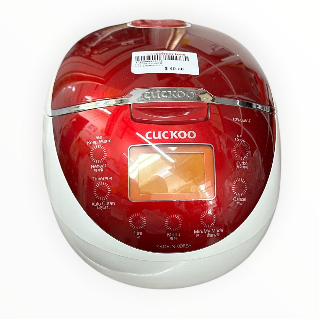 Cuckoo Electric Rice Cooker CR-0651F Main image