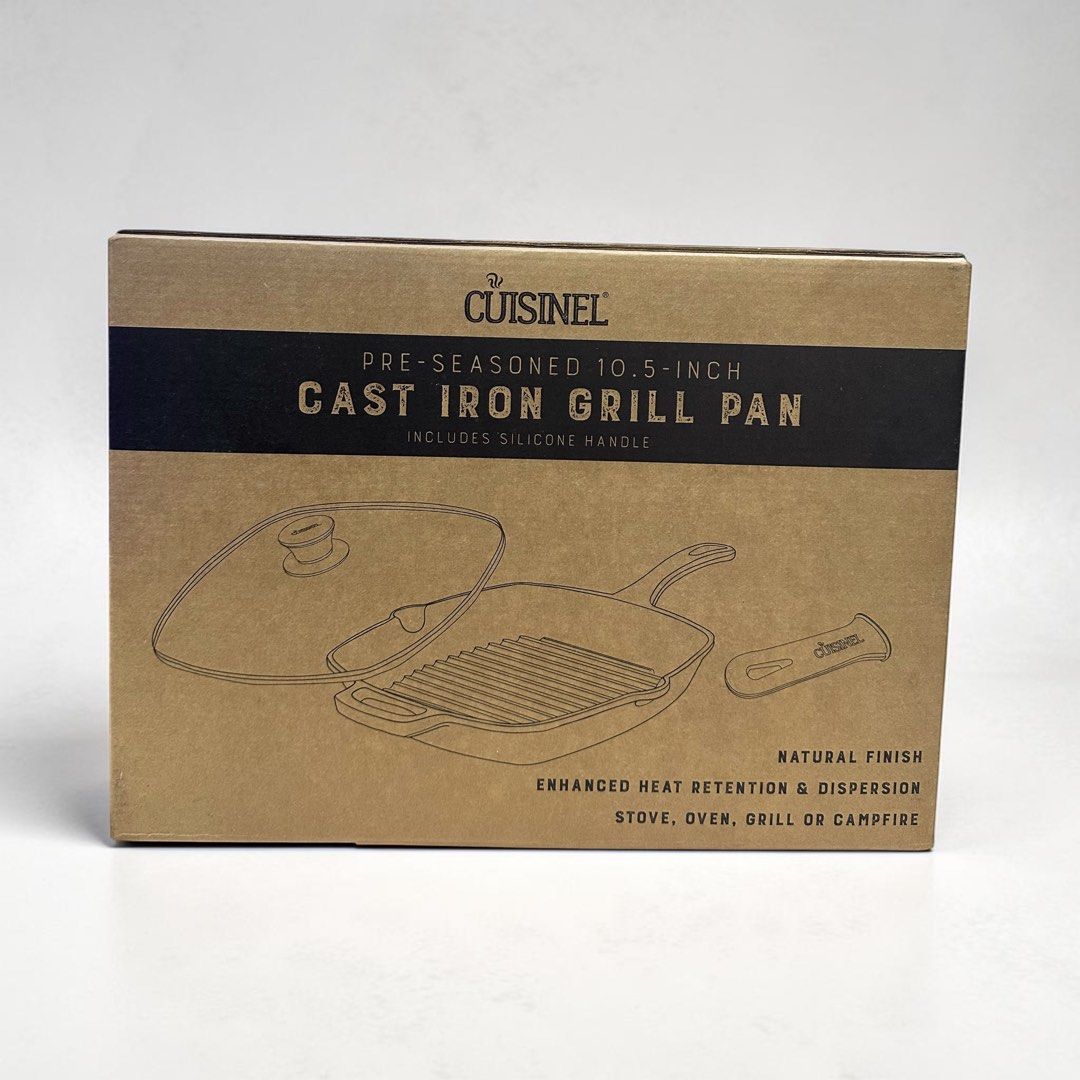 Cuisinel Cast Iron Grill Pan Main image