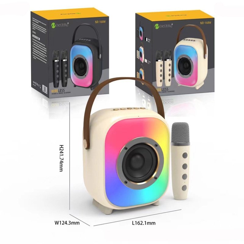 NR168W Wireless Speaker And Karaoke Microphone Secondary image