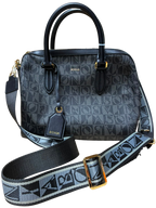 Bonia 801391315083 Martina Monogram Satchel Bag