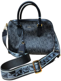 Bonia 801391315083 Martina Monogram Satchel Bag