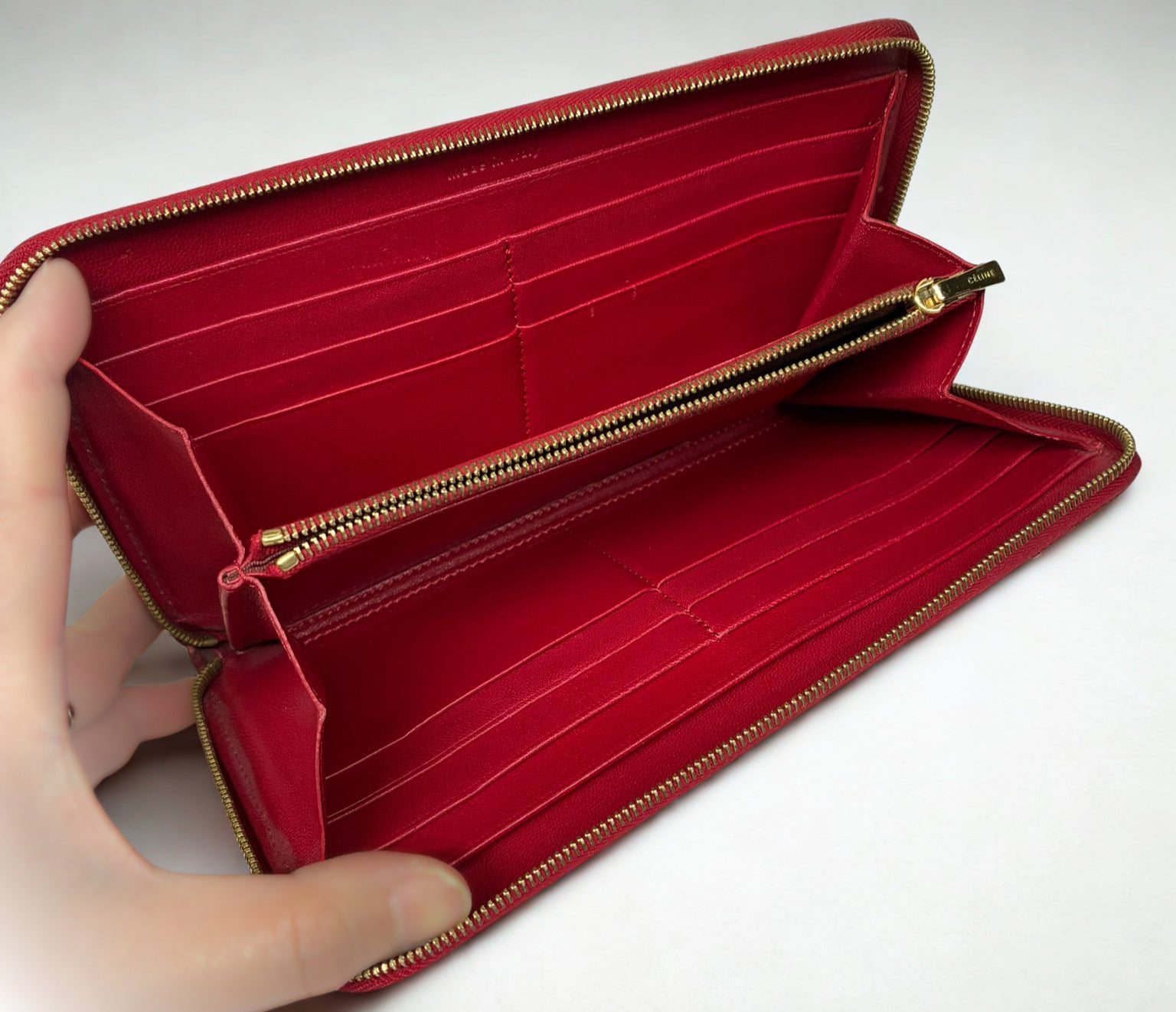 Celine Large Zipped Multifunction Wallet