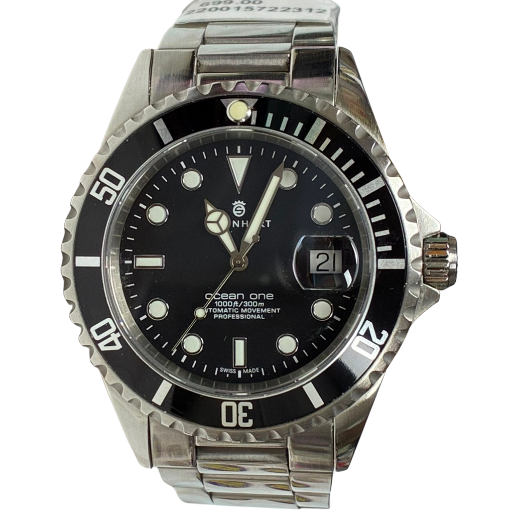 Steinhart Ocean One Black Ceramic Swiss Diver Watch