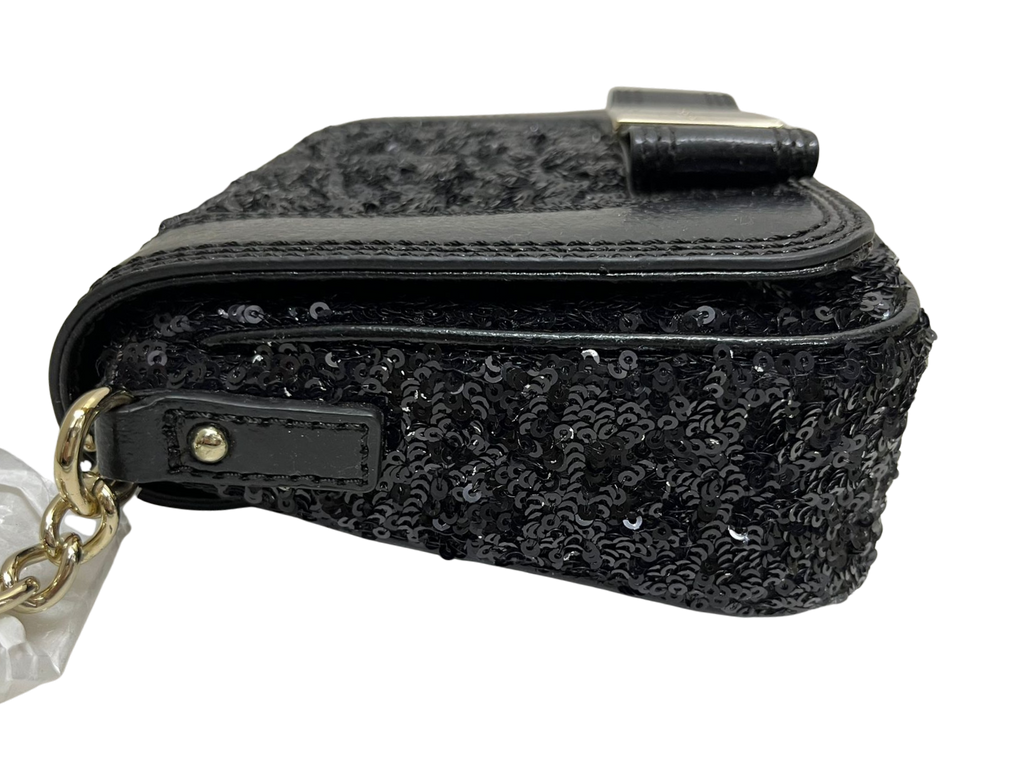 Kate Spade Primrose Hill Kaelin Sequin Evening Bag Black
