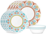 CORELLE Global Collection, Terracotta Dreams, 12-pc Dinnerware Set