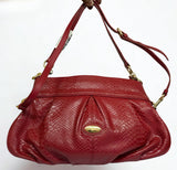 Tocco Toscano Red Leather Bag