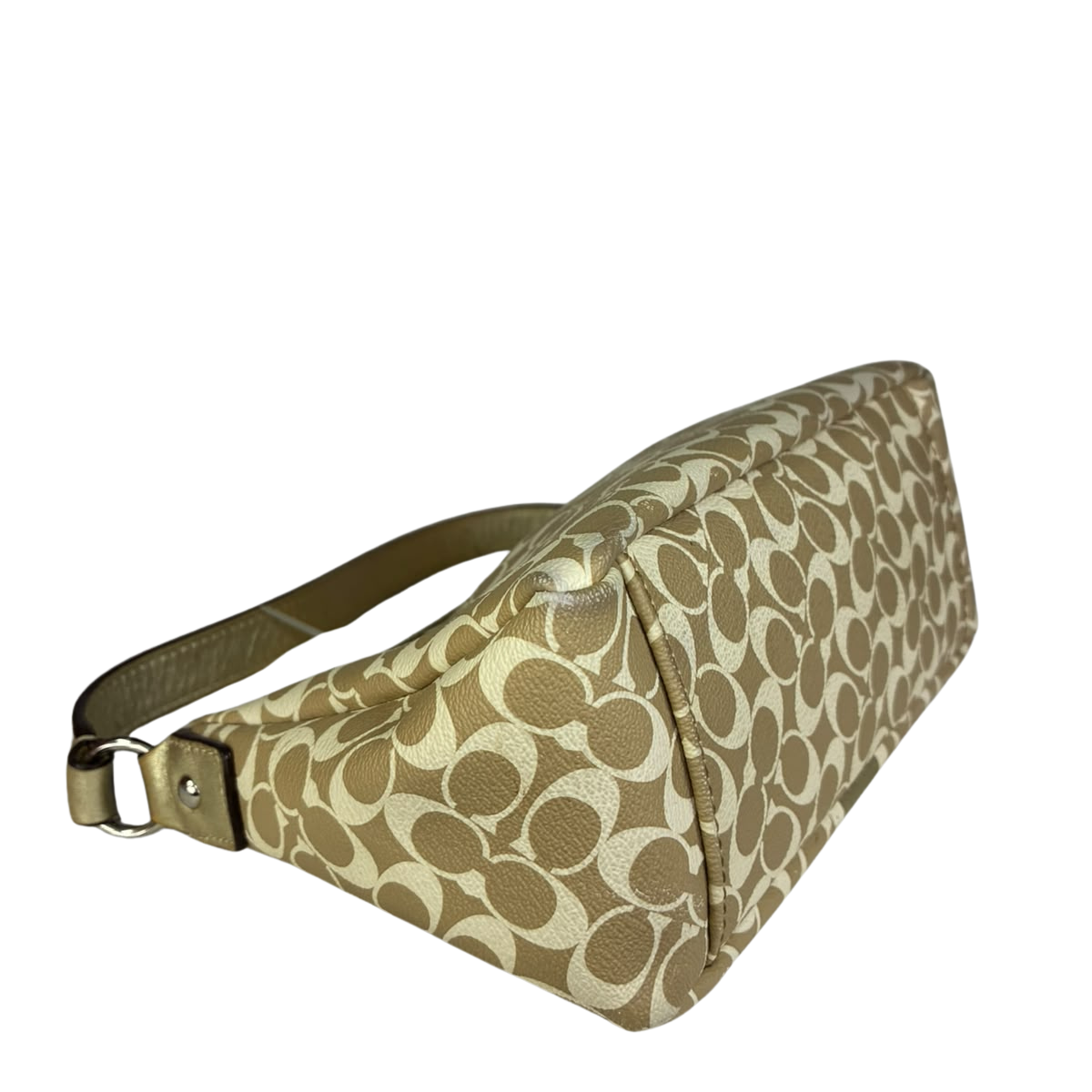 Coach Signature C Chelsea Heritage Gold Shoulder Bag