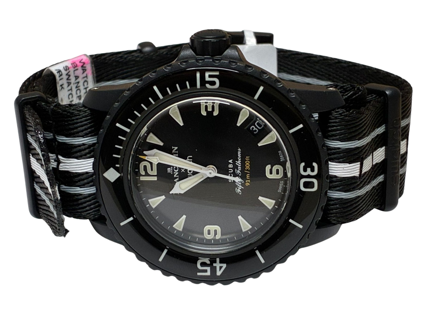 Blancpain X Swatch Scuba Fifty Fathoms Ocean Of Storms SO35B400 Secondary image