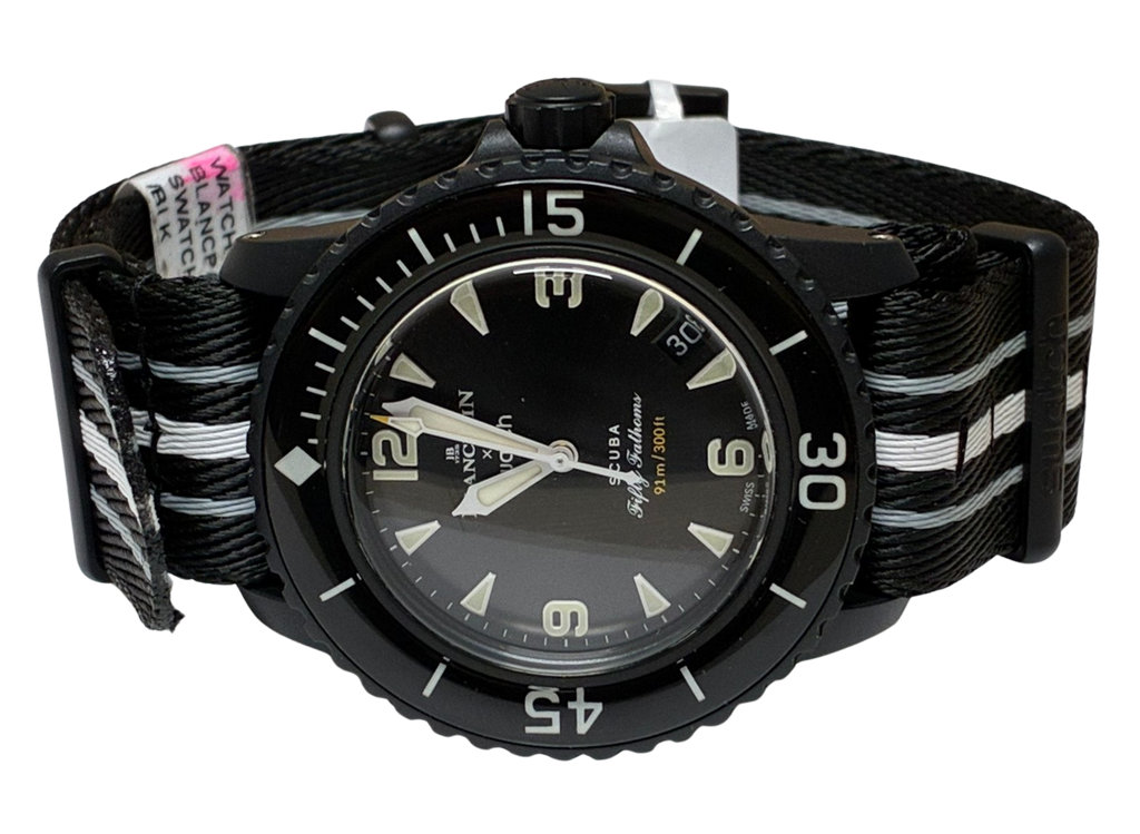 Blancpain X Swatch Scuba Fifty Fathoms Ocean Of Storms SO35B400