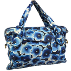 Marc By Marc Jacobs Blue Floral Nylon Tote