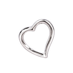750WG Open Heart Pendant 1.0GM