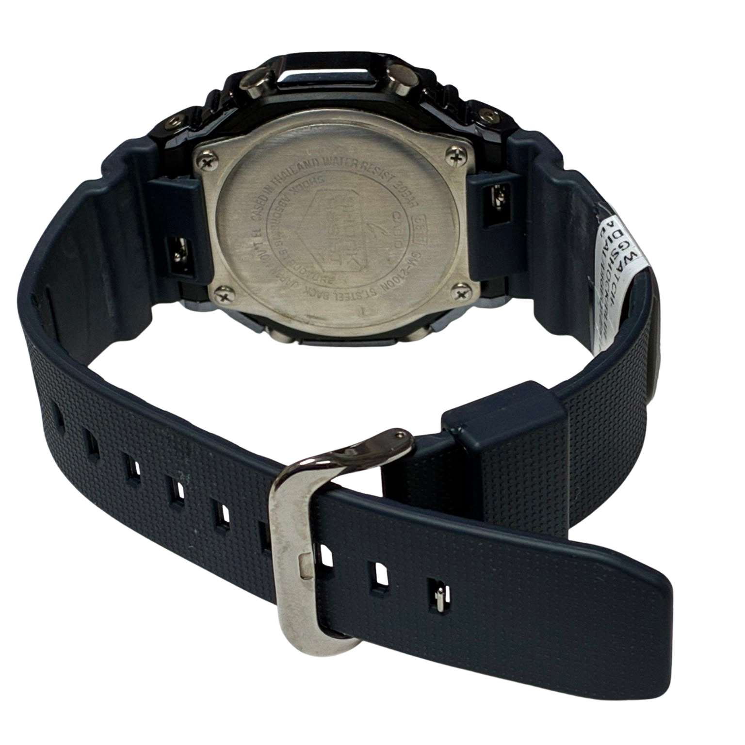 Casio GShock GM2100N2A Watch Blue Dial Navy Blue Resin Strap