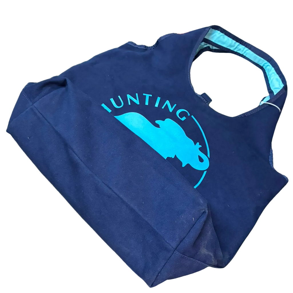 Hunting World Borneo Reversible Tote Bag Navy Blue