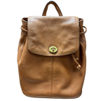 Coach F24385 Park Leather Backpack British Tan