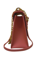 Charles And Keith CK2807011502 Front Flap Chain Handle Crossbody Bag Brick