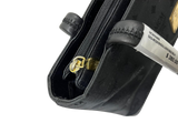 MCM Monogram Shoulder Bag Black Nylon