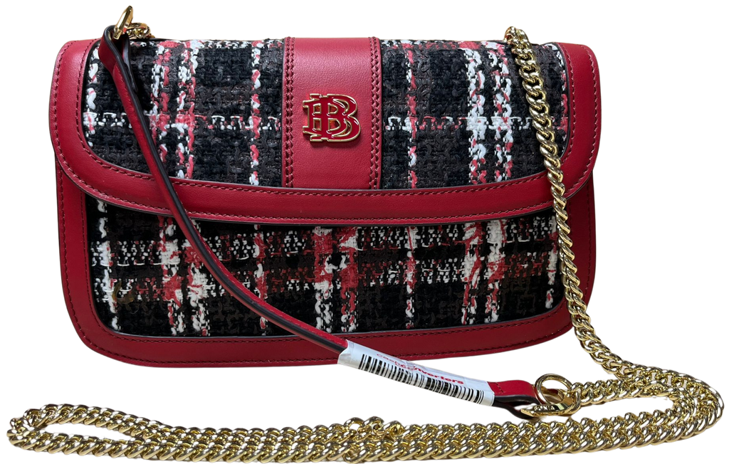 Bonia Canvas Sling Red Bag