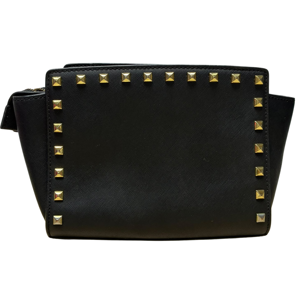 Michael Kors Selma Studded Medium Messenger Crossbody Bag