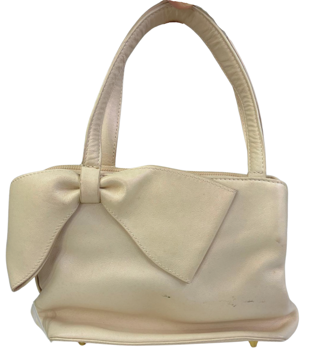 Furla Vintage Bow Accent Mini Handbag